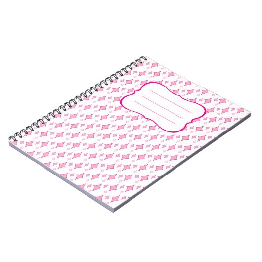 Carnet Libreta Destellos Rosa (Côté gauche)