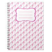 Carnet Libreta Destellos Rosa (Devant)
