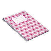 Carnet Libreta Pink Flor  (Côté Droit)