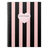 Carnet Licorice Stripes (Devant)