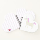 Carnet licorne (Intérieur)
