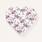 Carnet Licorne à roulettes Motif de patin à roulettes fil (Devant)