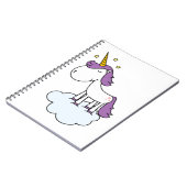 Carnet licorne adorable (Côté gauche)