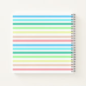 Carnet Licorne Arc-en-ciel Personnalisée sur mesure (Dos)