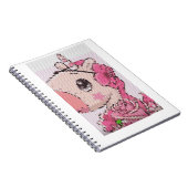 Carnet Licorne Blossom Belle (Côté Droit)