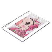 Carnet Licorne Blossom Belle (Côté gauche)