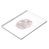 Carnet Licorne Brille Comme une Licorne POD Prêt Marché (Côté gauche)