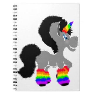 Carnet Licorne brouillée