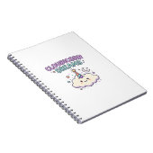 Carnet Licorne Cloudicorn Rêves Tendance Graphique Tee De (Côté Droit)