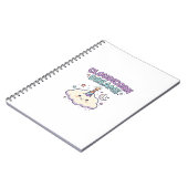Carnet Licorne Cloudicorn Rêves Tendance Graphique Tee De (Côté gauche)