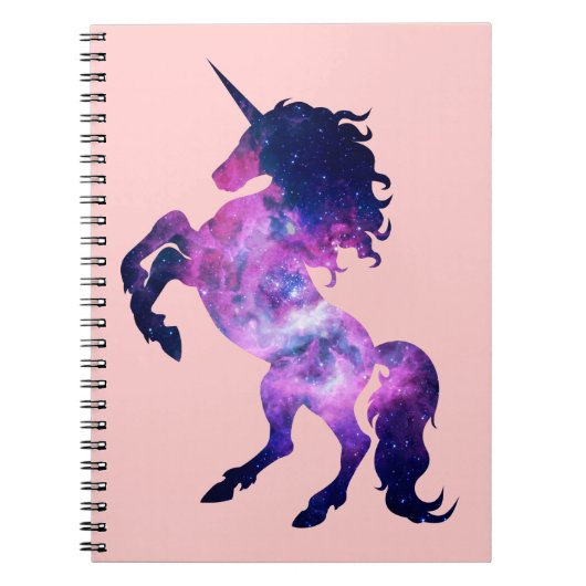 Carnet Licorne de l'espace (Devant)