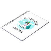 Carnet Licorne de Noël de quarantaine joyeuse (Côté gauche)