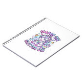 Carnet Licorne Jeu Sur Paillettes Sur Graphisme Merch De (Côté gauche)