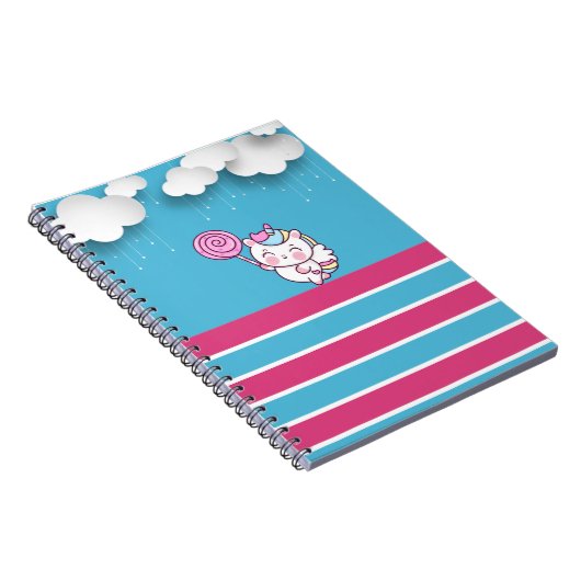 Carnet licorne magique (Côté Droit)