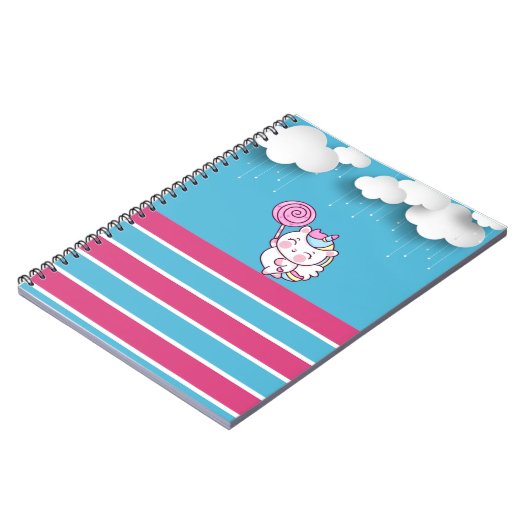 Carnet licorne magique (Côté gauche)