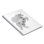 Carnet Licorne magique inspirée (Côté Droit)