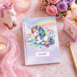 Carnet Licorne Magique Jour Fantaisiste Fille Anniversair
