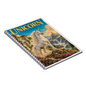 Carnet Licorne, Monstre de Fantasy Gothique (Côté Droit)