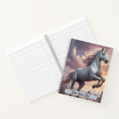 Carnet Licorne Mystique Blanche Personnalisée (Intérieur)