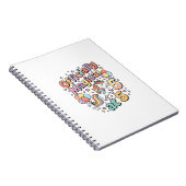 Carnet Licorne officiellement magique à 5 conceptions bla (Côté Droit)