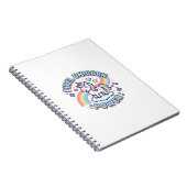 Carnet Licorne Pixel Licorne Puissance Conception Graphiq (Côté Droit)