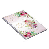 Carnet Licorne Retour À L'École Créature Magique Fille En (Côté Droit)