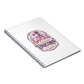 Carnet Licorne Santa's Licorne préférée (Côté Droit)