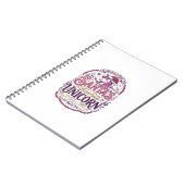 Carnet Licorne Santa's Licorne préférée (Côté gauche)