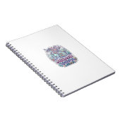 Carnet Licorne Sirène Licorne Lagune Conception Graphique (Côté Droit)