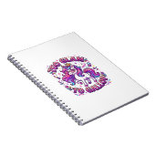 Carnet Licorne Trop Glamour pour Galoper Impression sur D (Côté Droit)