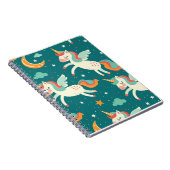 Carnet Licorne Verte pour Enfants (Côté Droit)