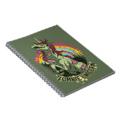 Carnet licorne zombie (Côté Droit)