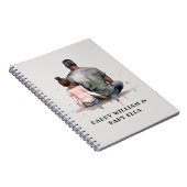 Carnet Lien père et fille noir (4) (Côté Droit)