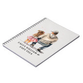 Carnet Lien père et fille noir (9) (Côté gauche)