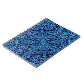 Carnet Lierre Bleu Glaçé Cool (Côté gauche)