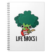 Carnet Life Brocs Funny Veggie Brocoli Pun (Devant)