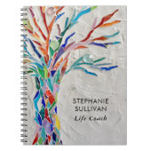 Carnet Life Coach Tree Of Life  (Devant)