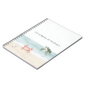 Carnet Life is Better at the Beach Starfish Sea Turtle (Côté gauche)