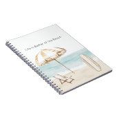 Carnet Life is Better at the Beach Umbrella Surf Board (Côté Droit)