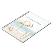Carnet Life is Better at the Beach Umbrella Surf Board (Côté gauche)