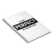 CARNET LIFE ISN'T PERFECT BUT YOUR COOK CAN BE (Côté Droit)