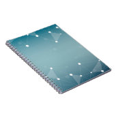 Carnet Ligne abstraite Arrière - plan (Côté Droit)