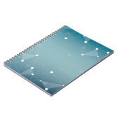 Carnet Ligne abstraite Arrière - plan (Côté gauche)