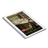 Carnet Ligne Ancre ~ Glasgow-New York (Côté Droit)