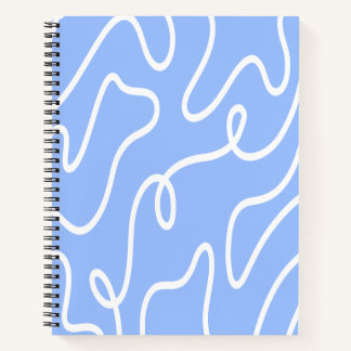 Carnet Ligne artistique moderne minimaliste lavande viole