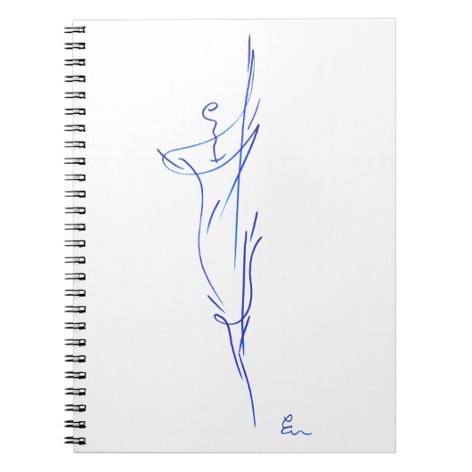 Carnet Ligne bleu 3 (Devant)