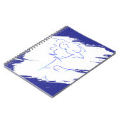 Carnet Ligne bleu 4 (Côté gauche)