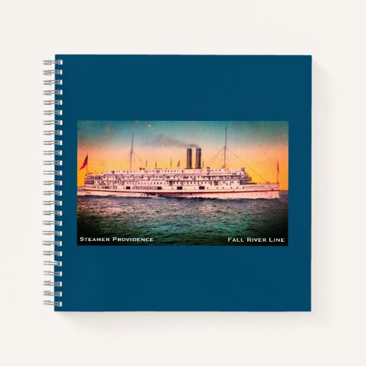 Carnet Ligne de la rivière Fall, navire à vapeur 'Provide (Devant)