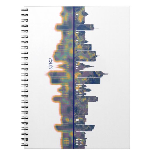 Carnet Ligne Skyline Cali (Devant)