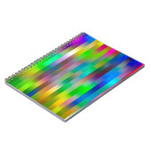 Carnet ligne verticale simple parallèle motif | ABSTRAIT (Côté gauche)